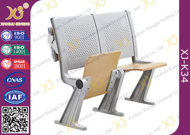 China Eco - escritorio y silla amistosos de la escuela de la aleación de aluminio con la bisagra de madera del aluminio de la tabla proveedor