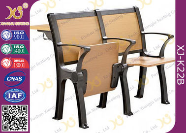 China Tablas y sillas de madera de la sala de clase de la universidad del marco de la aleación de aluminio del tablero proveedor