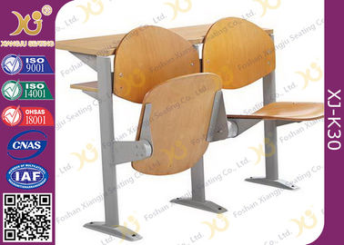 China Muebles plegables de escritorio de la sala de clase de la universidad de la melamina, sillas del teatro de conferencia proveedor