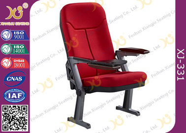 China Las sillas de aluminio plegables del asiento del auditorio de la pierna inclinan encima de Seat con la tableta del ABS proveedor