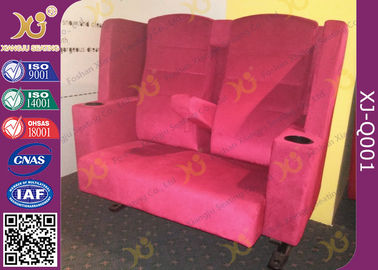 China Asiento del cine del VIP de la tela del alto grado, silla del cine del amante con los asientos dobles proveedor