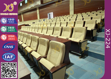 China Asiento retractable por completo tapizado del teatro del auditorio con dimensiones estándar proveedor