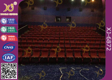 China Alto/suavidad rellenó detrás asientos del estilo del cine/sillas del teatro con extremidad para arriba beben el control proveedor
