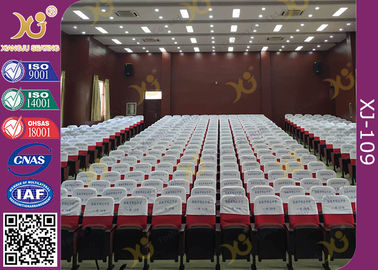 China Las sillas traseras del auditorio del medio con el tablero de escritura/el alto rebote limpian el material con esponja interno proveedor