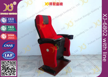 China Las sillas del asiento del teatro de la estructura de la vuelta de Seat de la gravedad inclinan encima del brazo con el control de la taza proveedor