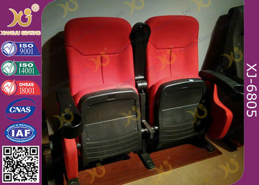 China El teatro rojo del cine de la tela de la prueba sucia preside el asiento con el acolchado plegable del asiento proveedor