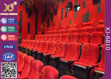 China Asientos plegables tapizados tela del teatro que vuelven Seat por gravedad ningún ruido proveedor