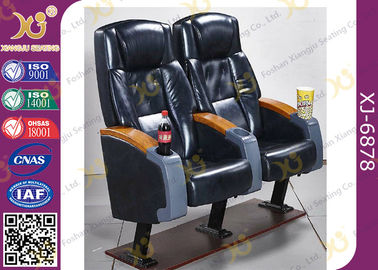 China Altas sillas traseras oscilantes del teatro del cine con el soporte de vaso 5 años de garantía proveedor