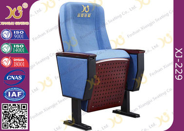 China 5 años de la garantía del auditorio del teatro del asiento del plegamiento de la extremidad de panel externo de madera ascendente de Seat proveedor