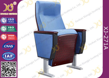 China Ningunas sillas de aluminio del auditorio de las piernas de la falta de práctica para Pasillo/el asiento de la conferencia proveedor