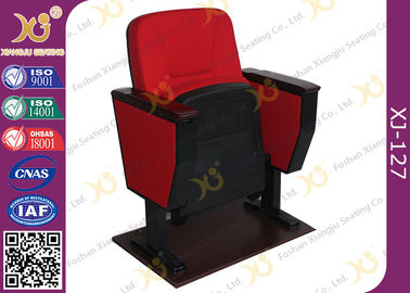 China Pierna de acero en frío PP detrás y sillas del auditorio del asiento de la educación de Seat proveedor