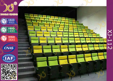 China Metal el asiento/los asientos musicales/que apilan de la sala de conferencias de Pasillo sillas de la iglesia con la red del libro proveedor