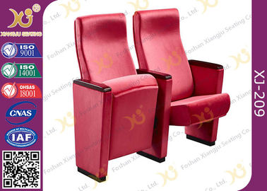 China La iglesia de acrílico roja del espacio público de la tela instala sillas de la sala de conferencias con la garantía larga proveedor