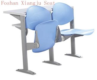 China Piso - silla plástica en frío montada de la pierna de acero para los muebles de la sala de clase con el escritorio de lectura proveedor