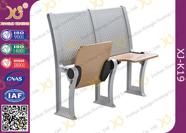China Los muebles de la sala de clase de la escuela/de la universidad de la madera contrachapada conectaron la tabla y la silla proveedor