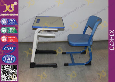 China Escritorio solo y doble de madera del estudiante y marco de acero determinado de la silla proveedor