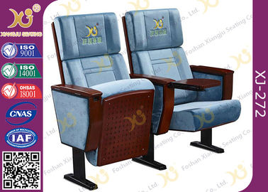 China Tipo partido silla del llano del auditorio del resto de la parte posterior con los logotipos/los asientos de costura del cine proveedor