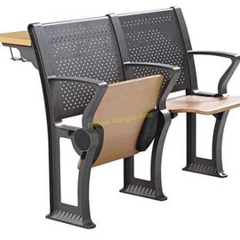China Las sillas ignífugas de la sala de conferencias de la universidad estudian el asiento con la pierna de los apoyabrazos/del hierro proveedor