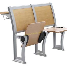 China sillas plegables de madera de la madera contrachapada de la parte posterior del acero de 1.5m m con muebles de la sala de clase del cajón/de la escuela proveedor