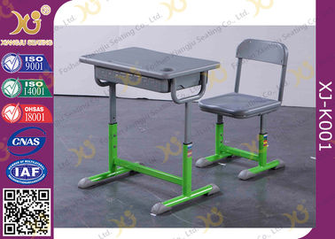 China Soplo verde - tabla plástica moldeada de la sala de clase de la educación y color modificado para requisitos particulares silla proveedor