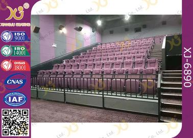China Cubierta de tela que dobla los asientos de Home Theater con la oscilación detrás de la silla del anfiteatro proveedor