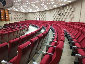 China Amortigüe los asientos plegables del teatro con las sillas de aluminio fuertes del asiento de los pies/audiencia proveedor