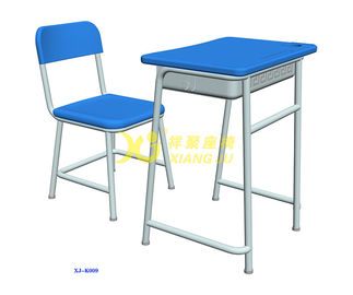 China Solos escritorio y silla de la escuela secundaria con el color Customied/los muebles de la sala de clase proveedor
