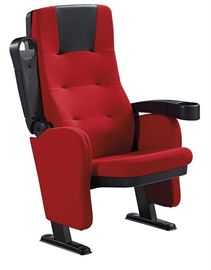 China Tela cómoda doblada de las sillas del asiento del teatro con el control ISO9001 de la taza proveedor