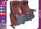 Sillas cómodas del teatro del cine, sillas del sitio de la película con extremidad encima de los apoyabrazos proveedor