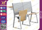 Silla de escritorio de la escuela de la estructura del metal y de la madera contrachapada con el cojín de la lectura para el sitio de conferencia proveedor