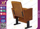 Las sillas delgadas de la sala de conferencias de la pierna del metal con consolidan el pie derecho Seat de madera proveedor