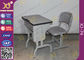 Pre - escritorio montado y silla de la escuela de los niños del metal fijados con la capa electrostática del polvo proveedor