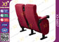 Las sillas resistentes del teatro del cine de la tela plegable de los apoyabrazos apartan el Seatback proveedor