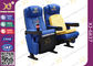 Sillas disponibles del cine de los niños de los soportes de vaso de las opciones múltiples de Seat con el azul proveedor