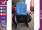 La comodidad a largo plazo ningún azul fijo PP del piso apoya las sillas de Conferece Pasillo con el cojín del MDF proveedor