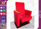 Muebles rojos de la sala de estar del asiento del teatro de Pasillo del auditorio de la tela proveedor