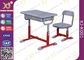 Alto escritorio y silla ajustables del estudiante fijada para el grado de la escuela primaria E1 respetuosos del medio ambiente proveedor
