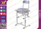 Escritorio del estudiante de la sobremesa del HDPE solo y marco de aluminio determinado de la silla resistente al rayado proveedor