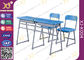 Werzalit moldeó el escritorio y la silla de la escuela del tamaño del soporte del tablero fijados para los niños de 6 a 18 proveedor