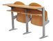 Escritorio y silla dobles de madera de la escuela de los niños para el servicio del OEM/del ODM de la sala de clase proveedor