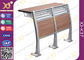 El escritorio plegable de la escuela de la universidad de la escalera de aluminio de los muebles y preside 520 * 480 * 780 milímetros proveedor