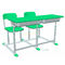 Fixed Dual Double Seat School Student Study Desk with Chairs proveedor