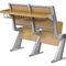 Muebles plegables de la sala de clase de la universidad, silla estándar del estudio de la madera contrachapada del material incombustible proveedor