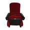 Asiento rojo de lujo del cine del VIP del terciopelo con las sillas plásticas del soporte de vaso/del cine proveedor