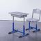 Sola tabla y silla modernas duales del estudiante fijadas con el material del HDPE del surco proveedor