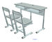 Escritorio y silla de la escuela del doble K011-2 con 4 mecanismos del ajuste de la balanza proveedor