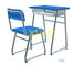 Color determinado no ajustable Customed del escritorio y de la silla del estudiante del HDPE solo proveedor