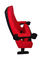 El asiento rojo de los PP Home Theater de la tela preside tamaño estándar de los apoyabrazos movibles proveedor