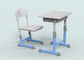 Estudiante primario colorido Desk And Chair de Seat de la tabla plástica ajustable de la escuela el solo fijó al por mayor proveedor