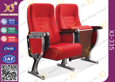 China Sillas apilables del auditorio de la pierna de aluminio con la tableta/la extremidad Seat ascendente del ABS proveedor